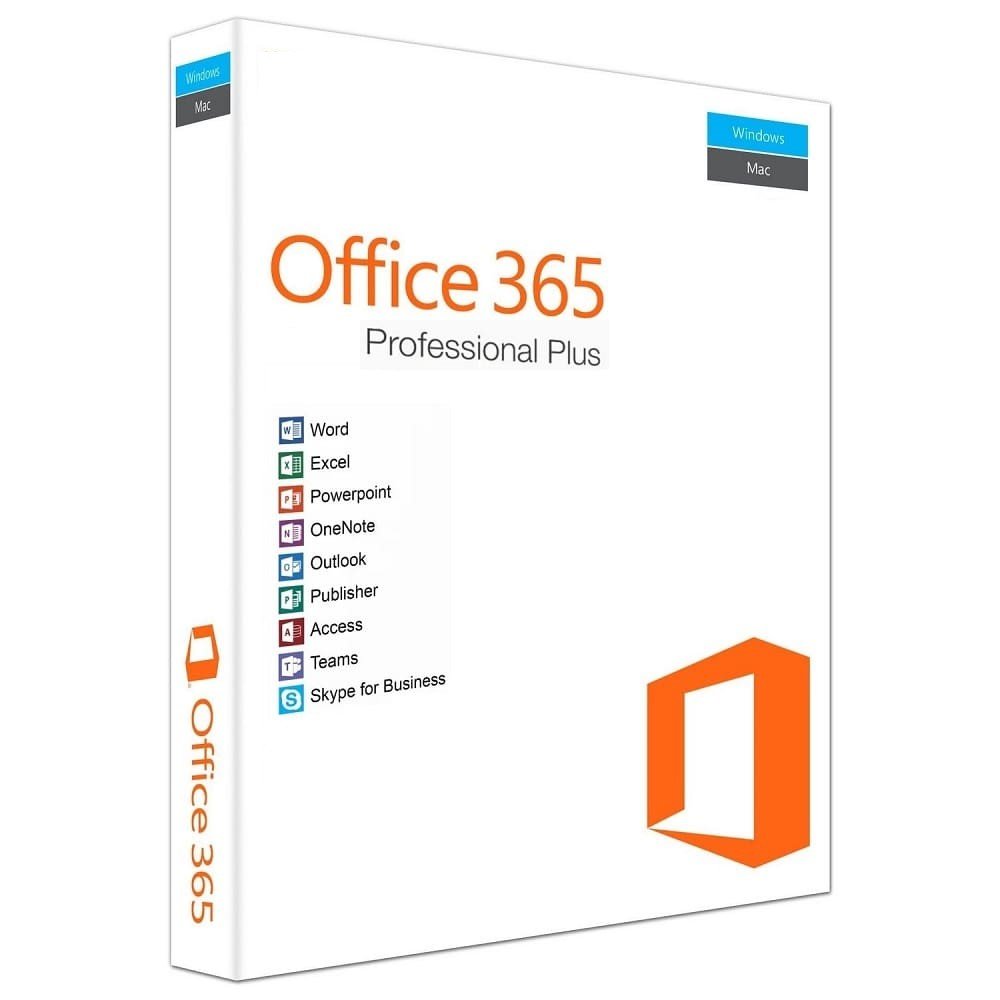 Office 365 Professional Plus – 5 Devices 1TB OneDrive