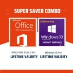 Windows 10 pro & MS office 2021 pro plus combo pack lifetime validity